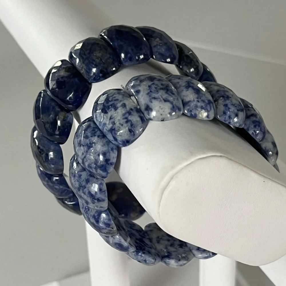 BRACELET BUNDLE | Blue Spot Jasper & Sodalite